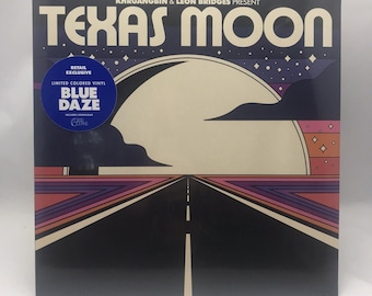 Khruangbin & Leon Bridges present Texas Moon LP New Blue Daze Colored vinyl