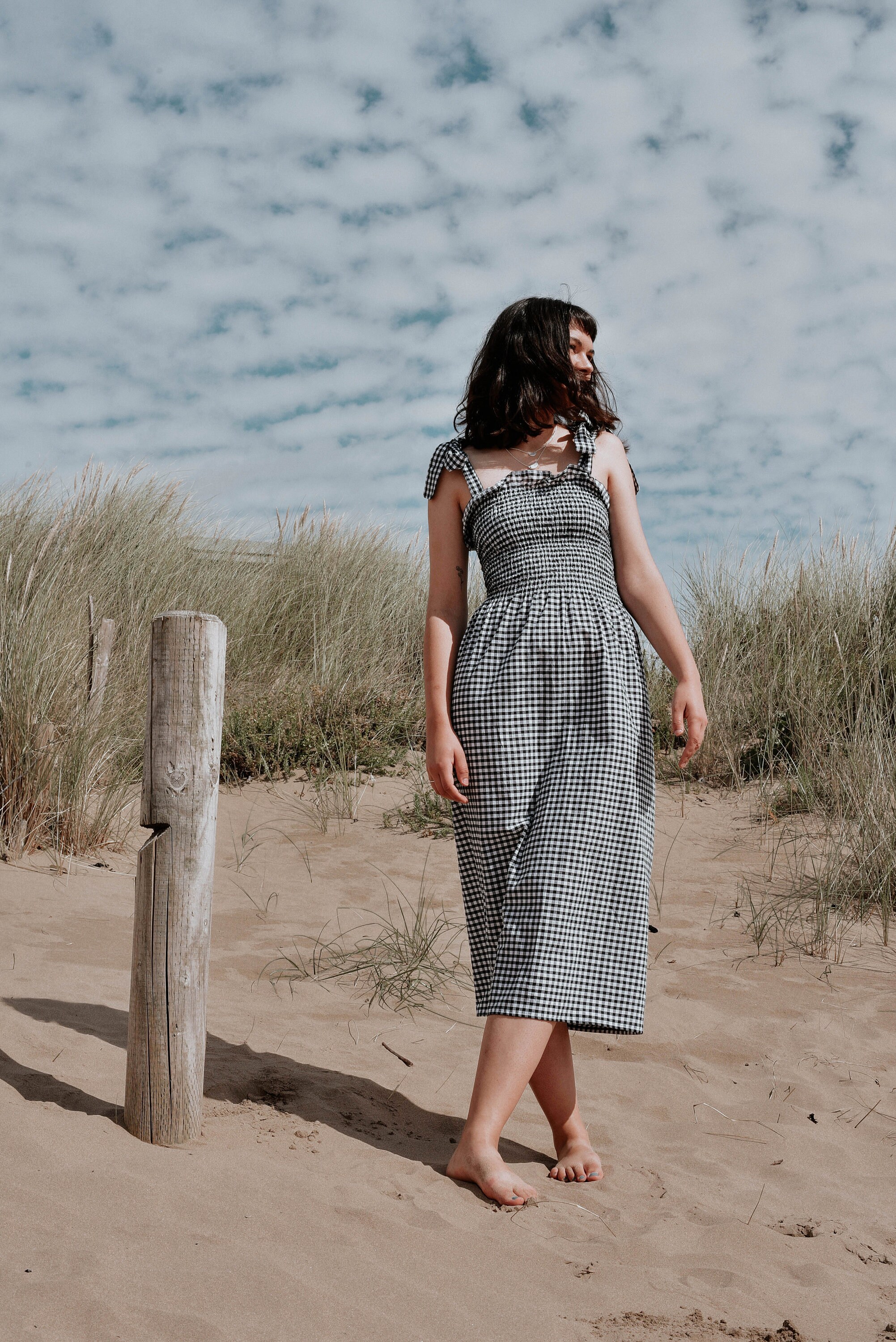 ABBY Shirred Sustainable Handmade Cute 