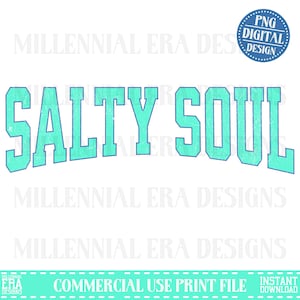 Salzige Seele PNG, Sommer PNG, Strand PNG, Trendy Strand, Familienurlaub, Strandurlaub, Florida, Florida Shirt, Sommer Shirt, png