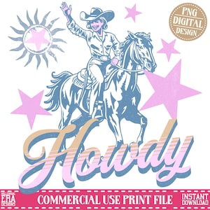Howdy png, Cowgirl png, Western png, Trendy Western, Howdy shirt, tee, Digital Download, Girls Trip png, Trendy png, Howdy Cowgirl, Rodeo