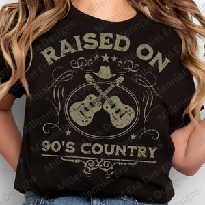 Criado em 90's Country PNG, Grunge PNG, Country Music PNG, Western png para acessórios de copo de camisa, Western png, Western Shirt