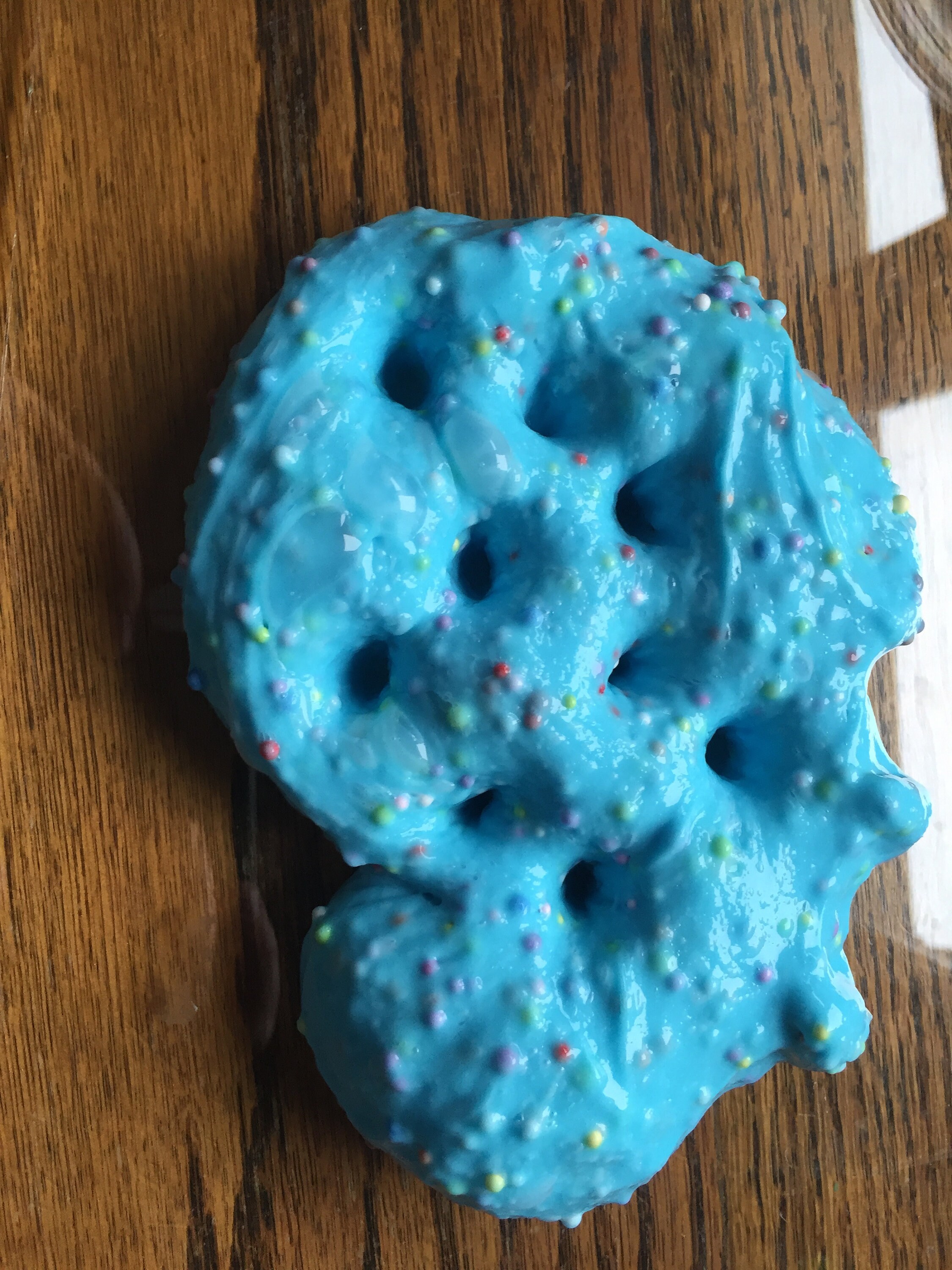 Scented Blue Raspberry Nerd Rope Slime Etsy