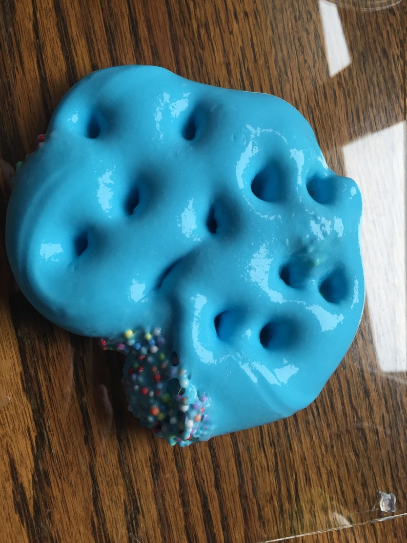 Scented Blue Raspberry Nerd Rope Slime Etsy