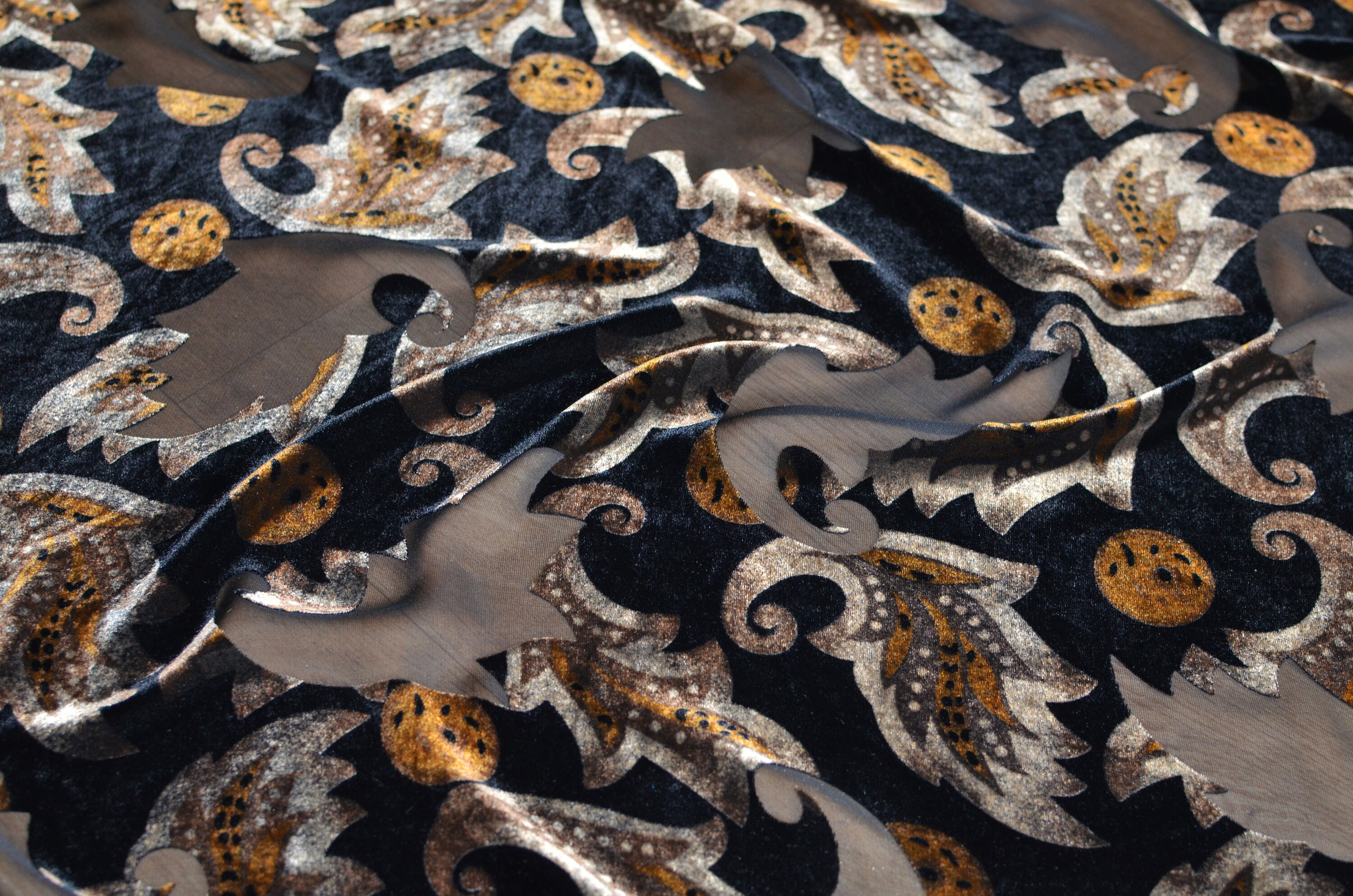 Vintage Silk Devore velvet fabric Silk velvet fabric Uzbek Etsy