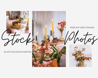 Styled Stock Photo Moroccan-Inspired Floral Design / Wedding Planner and Florist Stock Photo Bundle / 43 stock photos