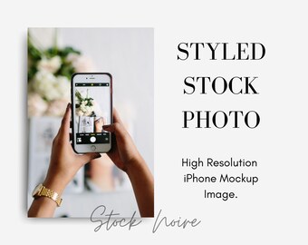 Styled Stock Photo / High Resolution Image / iPhone Mockup