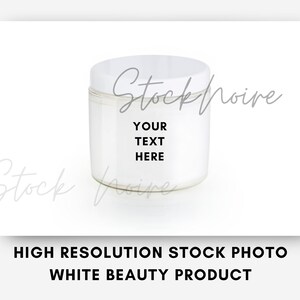 Beauty Product Mockup on White Background, Product mockup, Beauty Product Template Photo, Beauty Product Label photo, High resolution mockup