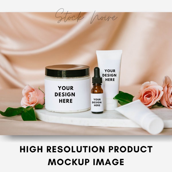 Beauty Product Mockup, Styled stock photo, Product mockup, Beauty Product Template Photo, Beauty Product Label photo, High resolution mockup