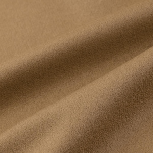 Italian-Made Luxurious Velour Coat Fabric, Wool Cashmere Blend Fabric
