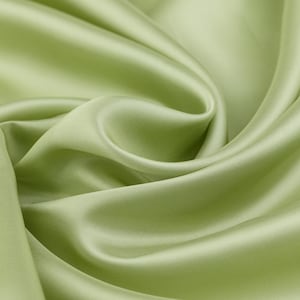 Breathable Lining Solid Lime Green, Lining Fabric for Coats and Jackets, Lining Taffeta By Half Yard,