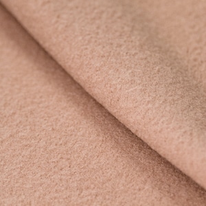 Elegant Camel Wool Jersey - Pure Virgin Wool from Italy, boiled wool