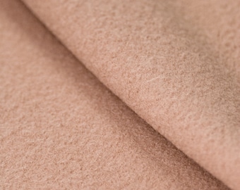 Elegant Camel Wool Jersey - Pure Virgin Wool from Italy, boiled wool