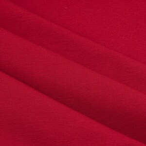 Weicher Romanit Stoff rot, doppelt gestrickter Viskose Jersey mit Elasthan für elegante Modeprojekte