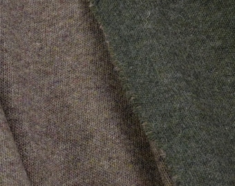 Italian Cashmere Wool Blend Knit Fabric for Capes and Coats, Doubleface Sewing Fabric