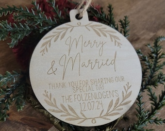 Custom Christmas Ornament Wedding Favors  Winter Wedding Christmas Wedding Winter Wedding Favors Wedding Favors