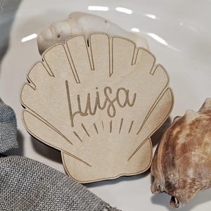 Name Place Setting Pieces // Destination Wedding // Beach Event