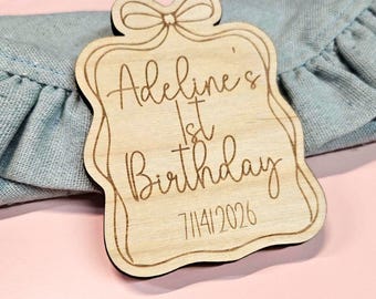Custom Birthday Party Favor Magnets