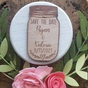 Wedding Save The Date Magnet