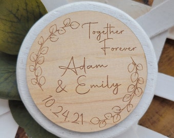 Wedding Favor Magnet // Keepsake for Wedding Guests // Rustic Wedding Favors // Country Wedding Favors