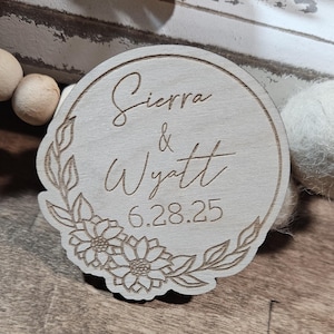 Sunflower Wedding Favor