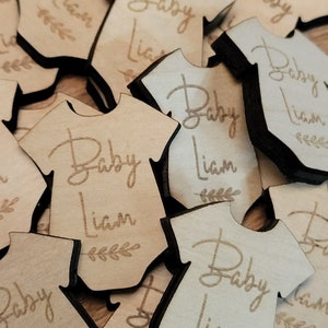 100 Count Baby Onesie Custom Confetti