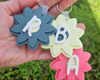 Custom Backpack Keychain // Bag Tag // Bow