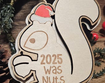 2025 Squirrel Ornament