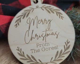 Christmas Ornament Wedding Favors // Winter Wedding // Christmas Wedding // Winter Wedding Favors