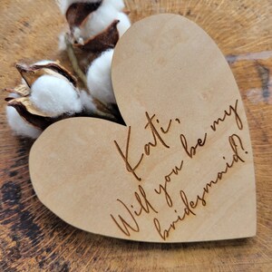 Bridesmaid Proposal // Maid of Honor // Matron of Honor// Flower Girl// Will you be my bridesmaid? / Wedding Party Gift