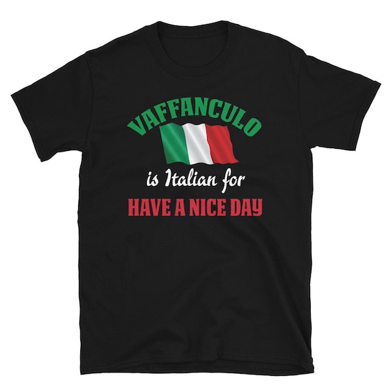 Vaffanculo Is Italian For Have A Nice Day Tshirt Vaffanculo Is Italian For Have A Nice Day Tshirt