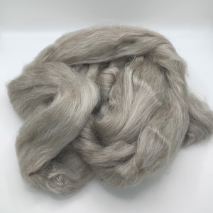 Bison/silk 50/50 combed top