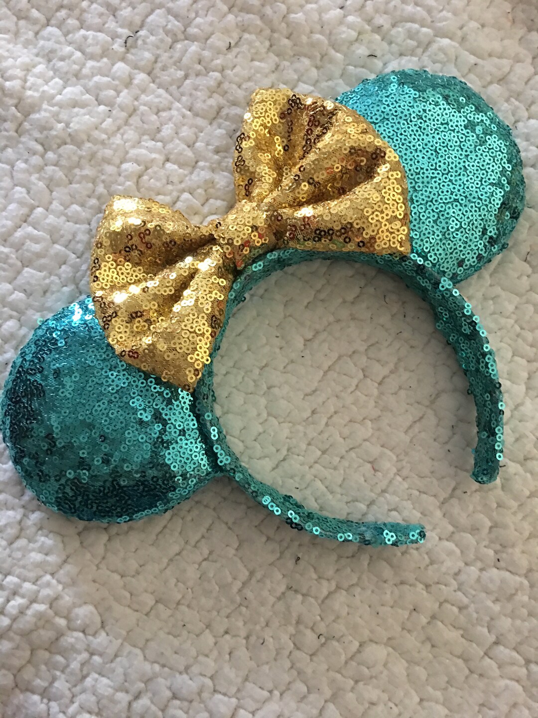 Princess Jasmine Disney Ears Jasmine Mickey Ears Aqua Etsy