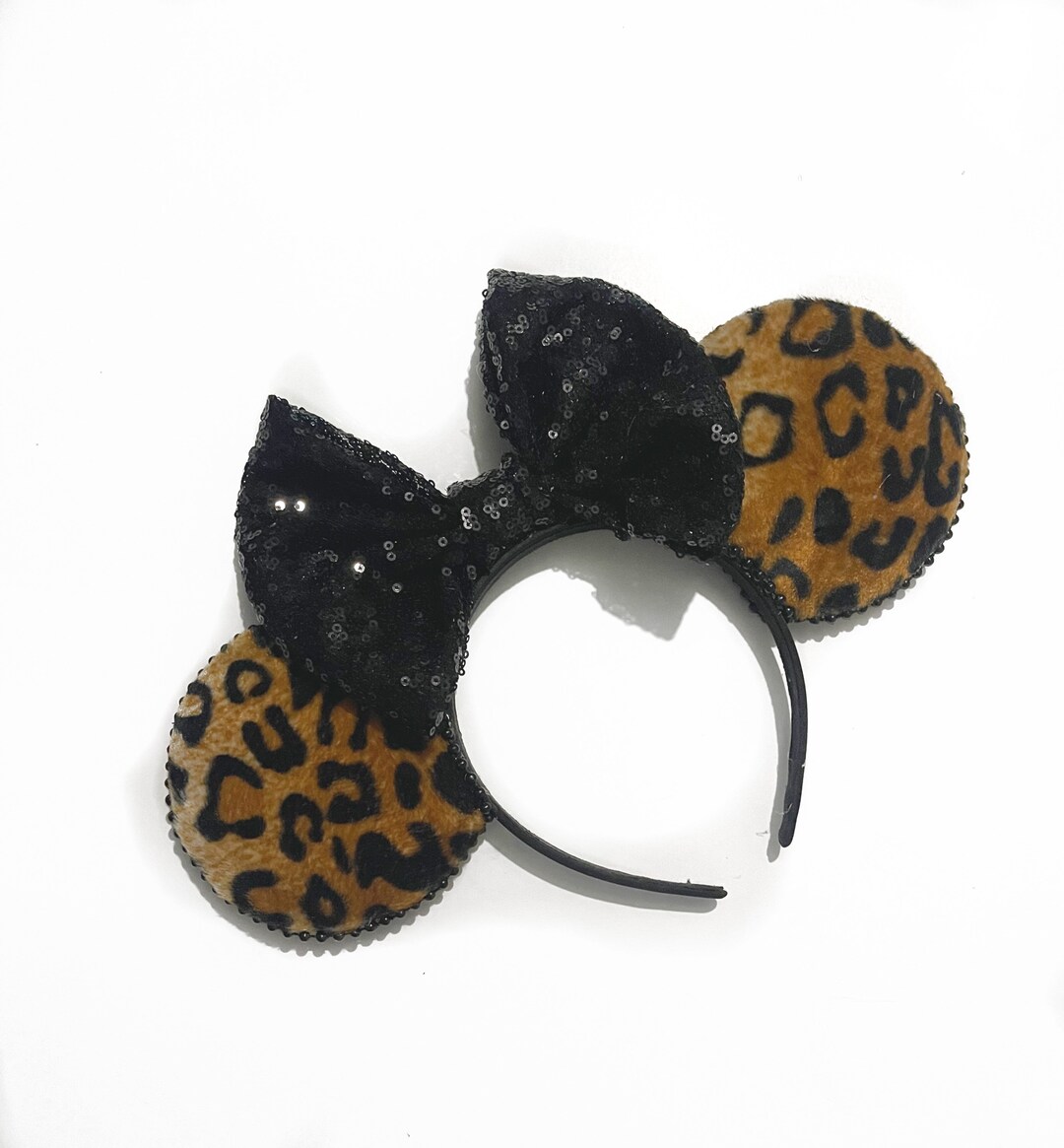 Leopard Print Mickey Ears | Disney Ears | Mickey Mouse Ears | Minnie ...