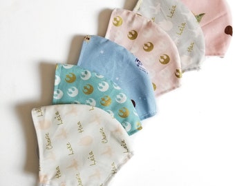 Mascarilla facial de algodón de Star Wars: lavable y reutilizable