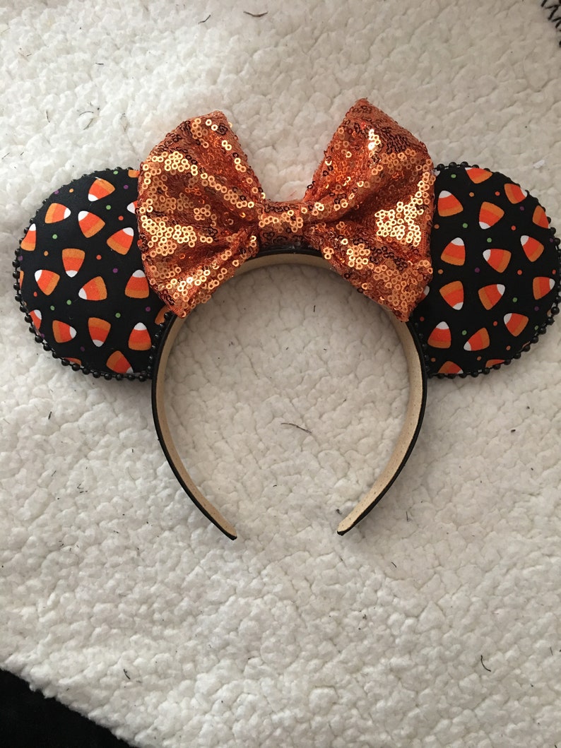Candy Corn Mouse Ears Disney Ears Mickey Mouse Ears Etsy