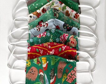 Máscaras de cara de Navidad de Disney / Máscara de cara de Navidad / Máscara facial