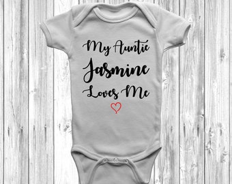 my aunties love me baby grow