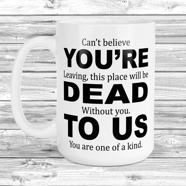 You're Dead to Us - Etsy UK