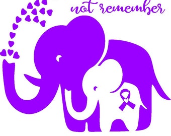 Free Free Alzheimer&#039;s Elephant Svg 134 SVG PNG EPS DXF File