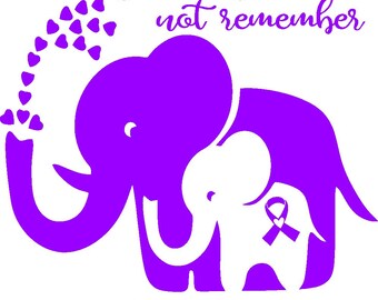 Free Free 324 Alzheimer&#039;s Elephant Svg SVG PNG EPS DXF File