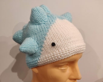 Knitted woolen hat - inspired in Snom from Pokemon series