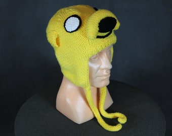 Knitted woolen hat - Jake from Adventure Time