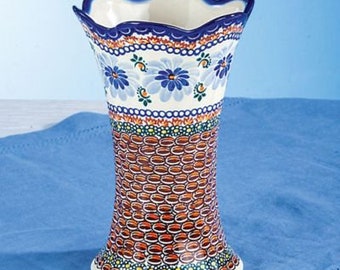 Polish Pottery Oliwia Floral Vase