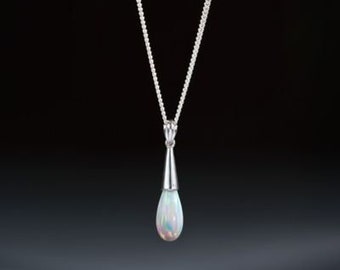 Leon Nussbaum's Opal Teardrop Necklace