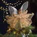 Gold Angel Tree Topper | Christmas Tree Topper | Angel Tree Decor | Made in USA 