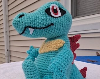 Totodile Plush Etsy