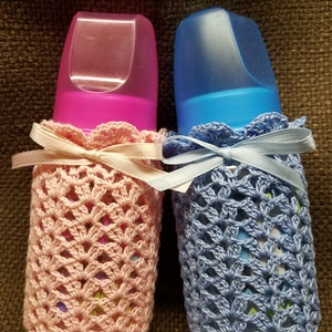 Crochet Baby Bottle Cover Optional Bottle, Baby Shower Gift, Old Fashioned, Keepsake, Baby Gift, Southern Thing, Baby Boy, Baby Girl