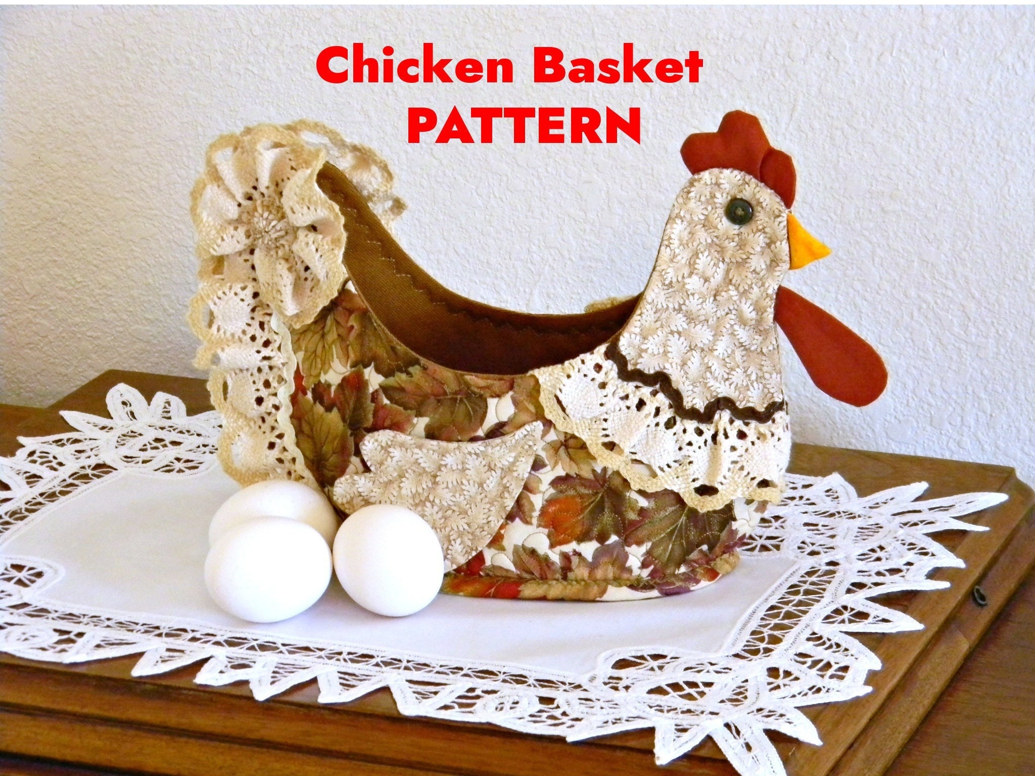 Egg Apron Crochet Pattern for Egg Gathering, Chicken Egg Holder Farmhouse  for Women, 18 Pockets_easy LEVEL 