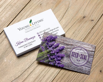 Young Living Business Cards Etsy
