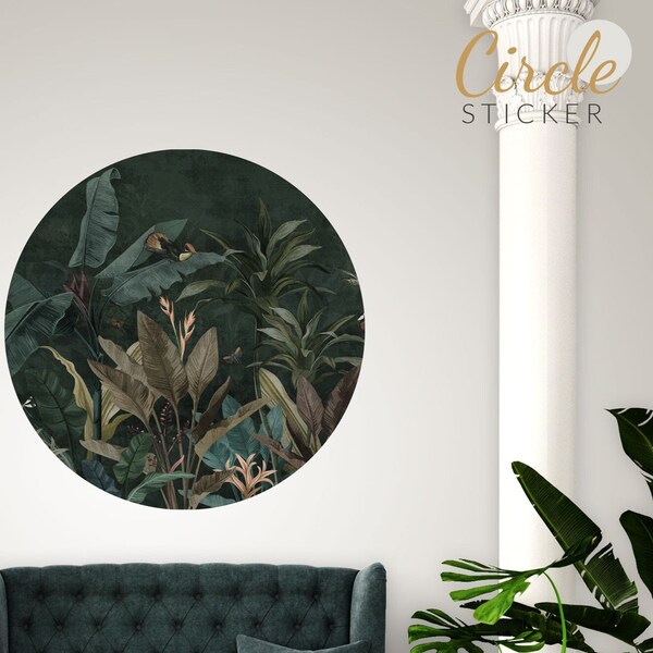 Infinity Symbol Round Ancient Mosaic Modern Art Round Glass Wall Art